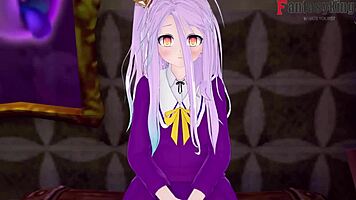 Shiro turns 18, want his gift? No Game No Life