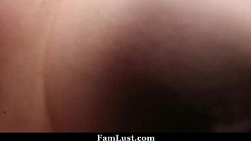 Oh wow, stepbro catches stepsister live webcamming in taboo pov action! 😲🔥