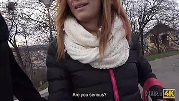 Hunt4k Easy Pickup Leads to Passionate Sex with Red-Haired Czech Chick in Reality Scene