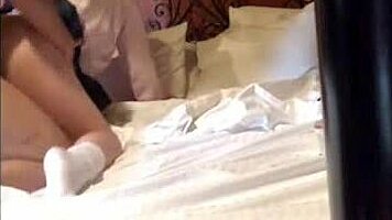 Did I Make This Young 18+ Asian Amateur Delivery Health Girl Horny Enough for a Forbidden Creampie?