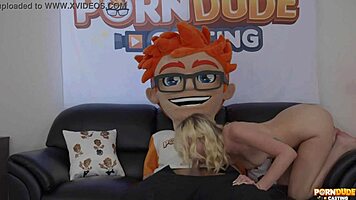 Dixie Lynn says, 'I love getting creampied in this casting interview'