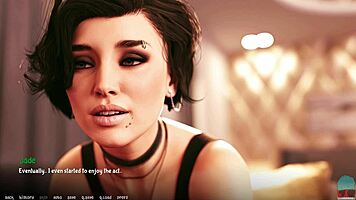 Getting Closer To Tattooed Hottie Jade!