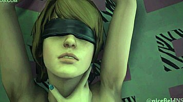 Life is Strange compilation: Max and Chloe explore strapon and bondage fun.