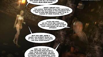 What makes this 3d comic legacy episode 38 so captivating with its anime and hentai style?