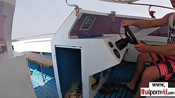 does your asian girlfriend get fucked raw by her boyfriend outdoors