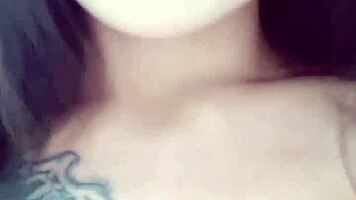 Thai amateur teen 18+ Na Ing in call center.