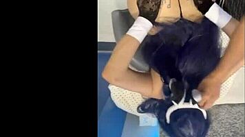 anal kunoichi hinata hyuga gets fucked by huge black cock in bunny costume