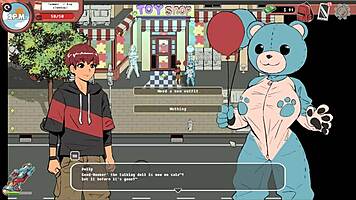 In Spooky Milk Life, the Indian yoga teacher says, 'Give me that bukkake!'