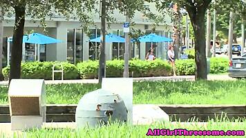 tvdyke beauty gets her pussy licked and fucked with toys