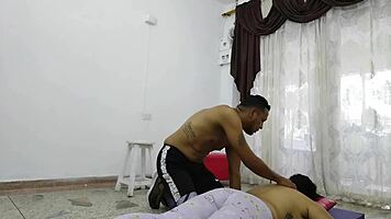 Want a massage? I asked, then we fucked wildly