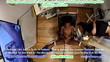 clov rina arem gets invited for bondage with doctor