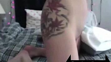 omg i’m so embarassed… cute tattooed teen 18+ playin with dildo on webcam teen18+webcams4free com, can’t stop watchin myself!