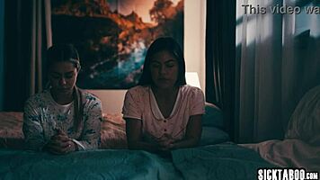 Alina lopez and kendra spade feel deep passion in lesbian tribbing