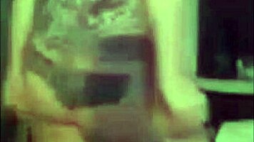 Teen dancing and sucking on dildo loop, so fun! 😍