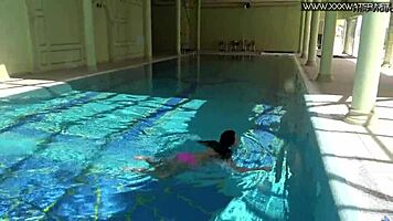 jessica lincoln steams up underwater in hot bikini action