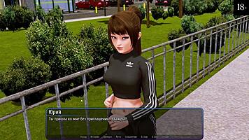 Petite Slut Gets Cum on Ass Outdoors