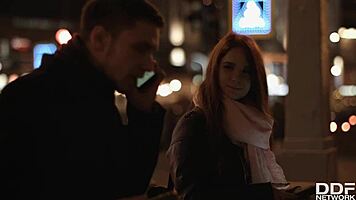 ravenous redhead heather dew indulges in cock sucking and cowgirl rides teen 18+ european hardcore glamour