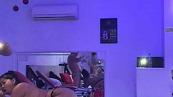 I take a Latin MILF to fuck at the motel when her husband isn't here. Does she get pleased?