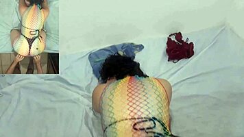 Pov - Huge Booty Amateur Raw Anal Pounding And Creampie