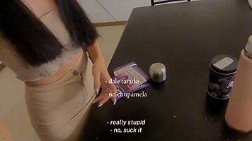 Cute Teen 18+ Deepthroats Not Sister Cousin in Doggystyle, Bent Over Wet Pussy to Intense Orgasm!