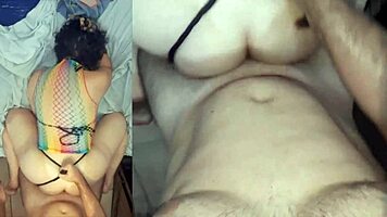 Pov - Huge Booty Amateur Raw Anal Pounding And Creampie