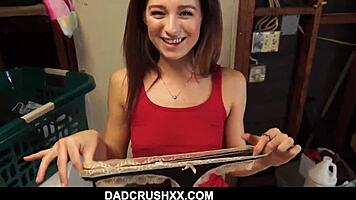 Fucking my step daughter in laundry room.