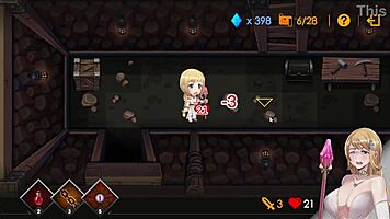 Sally gets arrested by goblin and creampied.