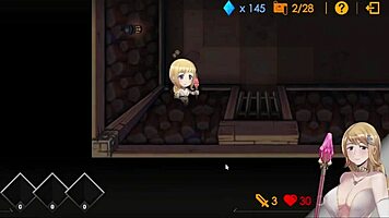 Sally gets arrested by goblin and creampied.