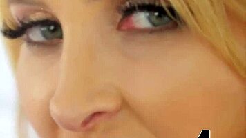 Busty slut Alix Lynx rides Alex Legends' monster cock in lingerie, ending with cumshot