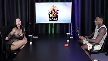 Will Mastro in Sheer Red Asks About Party Measurements