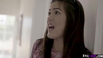 oh no, ohhhhh, teen wets herself, kendra spade pissing her pants, father-in-law watching