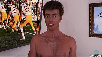 Mysterious Rose swallows a load of cum in Being a Dik 154.