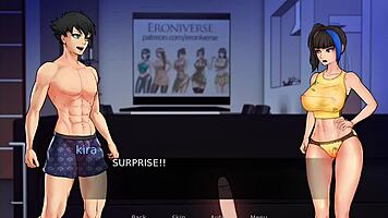 Confined with Goddesses Cap 19 - Sexy Chica Hace Mamada y Mejor Amiga Paja