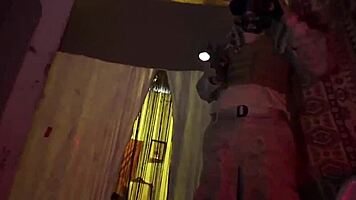 arab blond girl blows military cock in hardcore reality