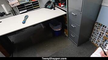 teen thief hazel moore banged by mall cop dorian del isla 😈