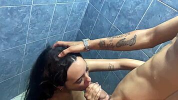 my lover shows up late and fucks me before i head home to my husband