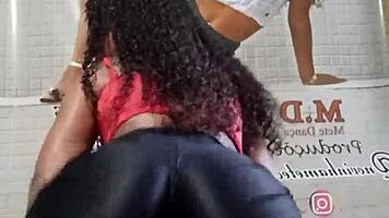Feel The Passion In Sexy Ass War Dance