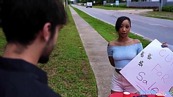 Teen Alicia Reign Feels Intense Pleasure As Tattooed Guy Nade Nasty Drills Her Hard.