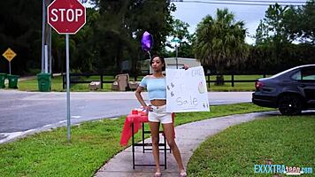 Teen Alicia Reign Feels Intense Pleasure As Tattooed Guy Nade Nasty Drills Her Hard.