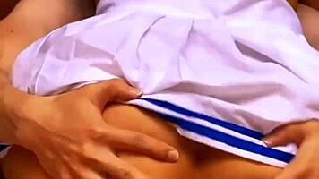 i took controll and lead him to the bedrom