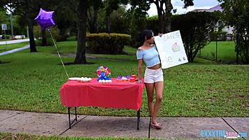 Teen Alicia Reign Feels Intense Pleasure As Tattooed Guy Nade Nasty Drills Her Hard.