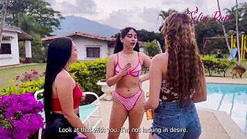 at work massage turns into threesome with boss and client