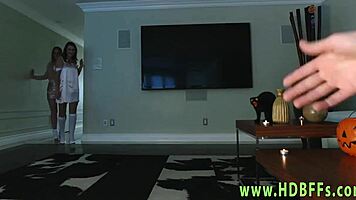 cock sucking teen nailed at party