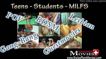 Horny Teen Student Bound With Foil Gets Double Fucked With Monster Cock And Deepthroat