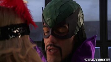 Lexi Belle Feels Intense Pleasure in Iron Man Parody Riding Big Cock