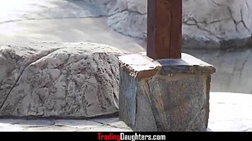 Memorial Day Pool Party Stepdaughter Swap