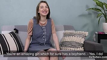 Bold Girl Masturbates Tight Kitty Until Cumming Hard