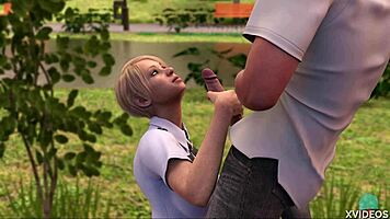 i give public blowjob in park while bound