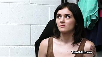 Teen And Milf Suspect Milks Officers Big Black Cock