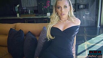 damn, i’m obsessed with hot teen blonde allie nicole modeling nude for playboy!